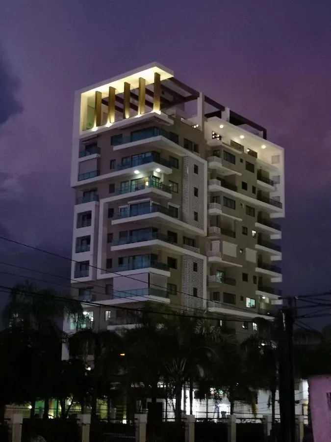 Exclusive Apartment A7 Torre Arpel 5 Downtown,Seaview,Pool&Cinema Σάντο Ντομίγκο