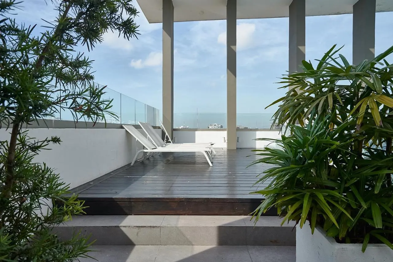 Exclusive Apartment A7 Torre Arpel 5 Downtown,Seaview,Pool&Cinema Σάντο Ντομίγκο